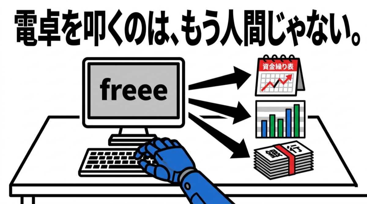 電卓を叩くのは、もう人間じゃない。